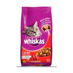 Ração Para Gatos Whiskas Carne 500g