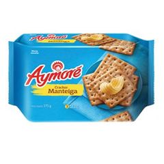 Biscoito Cream Cracker Aymoré Manteiga Multpack 375g