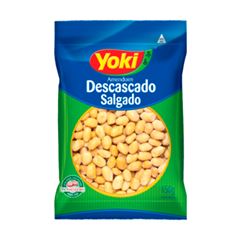 Amendoim Yoki Descascado E Salgado 150g