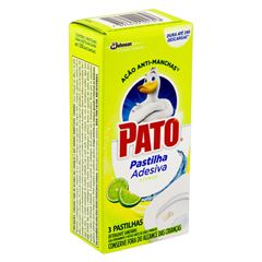 Desodorizador Sanitário Pato Pastilha Adesiva Citrus | Com 3 Unidades