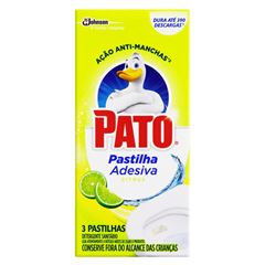 Desodorizador Sanitário Pato Pastilha Adesiva Citrus | Com 3 Unidades