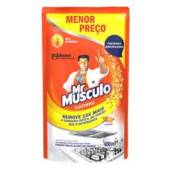 Desengordurante Mr Músculo Spray Cozinha Laranja Refil 400ml | Oferta Especial