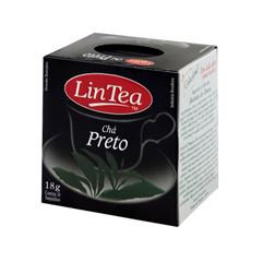 Chá Preto Lintea 18g | Com 10 Saquinhos