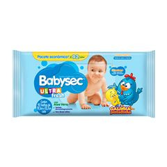 Toalha Umedecida Softys Babysec Ultra Fresh | Com 92 Unidades