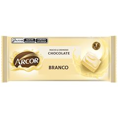 Chocolate Em Barra Arcor Branco 80g