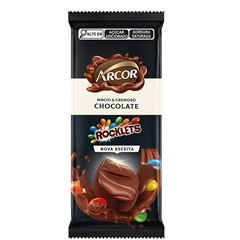 Chocolate Em Barra Arcor Rocklets 80g