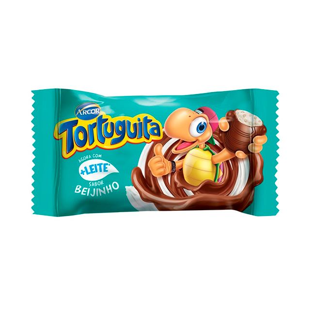 Chocolate Arcor Tortuguita Beijinho 17g 