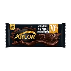 Chocolate Arcor Amargo 70% Cacau 80g  