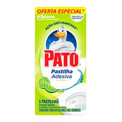 Desodorizador Sanitário Pato Pastilha Adesiva Citrus | Com 3 Unidades | Oferta Especial