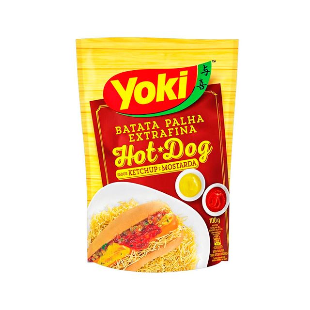 Batata Palha Yoki Extra Fina Hot Dog 100g