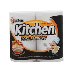Papel Toalha Softys Kitchen 70 Folhas C/2