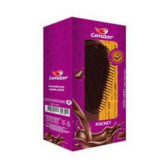 Escova De Cabelo Condor Pocket Edição Especial Chocolate | Ref: 9717