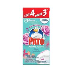 Desodorizador Sanitário Pato Pastilha Adesiva Flores Encantadas | LV4PG3