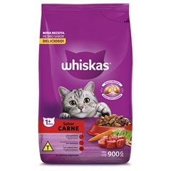 Ração Para Gatos Whiskas Carne 900g