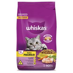 Ração Para Gatos Whiskas Frango 900g