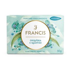 Sabonete Em Barra Francis Orquídea E Quartzo Clássico Azul 90g
