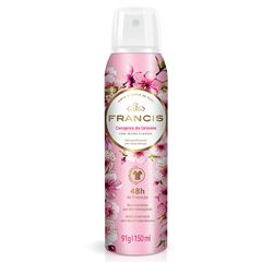 ANTITRANSPIRANTE FRANCIS AEROSOL CEREJA DO ORIENTE CLÁSSICO ROSA 12X150ML