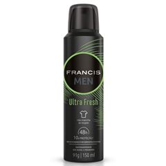 ANTITRANSPIRANTE FRANCIS AEROSOL ULTRA FRESH MEN VERDE 12X150ML