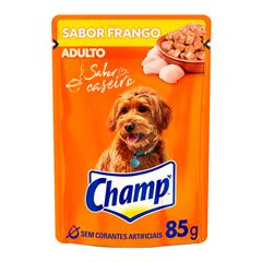 Ração Úmida Champ Sachê Frango Filhotes 85g