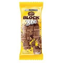 Chocolate Em Barra Block Com Amendoim 300g