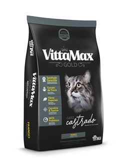 RAÇÃO PARA GATOS CASTRADOS MATSUDA VITTAMAX FRANGO 10,1KG