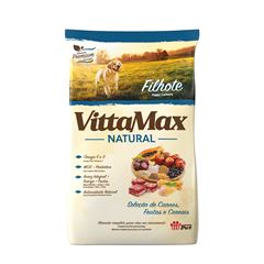 RAÇÃO PARA CÃES MATSUDA VITTAMAX NATURAL FILHOTES CARNES,FRUTAS & CEREAIS 15KG