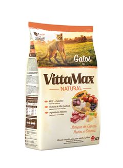 RAÇÃO PARA GATOS MATSUDA VITTAMAX NATURAL CARNES,FRUTAS & CEREAIS 1KG