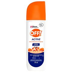 REPELENTE OFF ACTIVE LONGA DURAÇÃO SPRAY 170ML