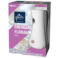 DESODORIZADOR GLADE AUTOMATIC SPRAY APARELHO + REFIL ENERGIA FLORAL 269ML