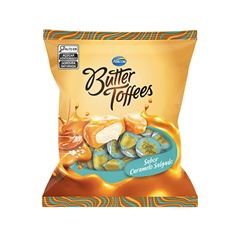 BALA RECHEADA ARCOR BUTTER TOFFES CARAMELO SALGADO 500G