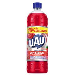 DESINFETANTE UAU ANTIBAC FLORES E FRUTAS VERMELHAS 1L | 10% DE DESCONTO