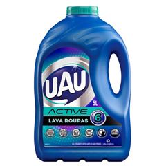 UAU LAVA ROUPAS LIQUIDO ACTIVE 5L