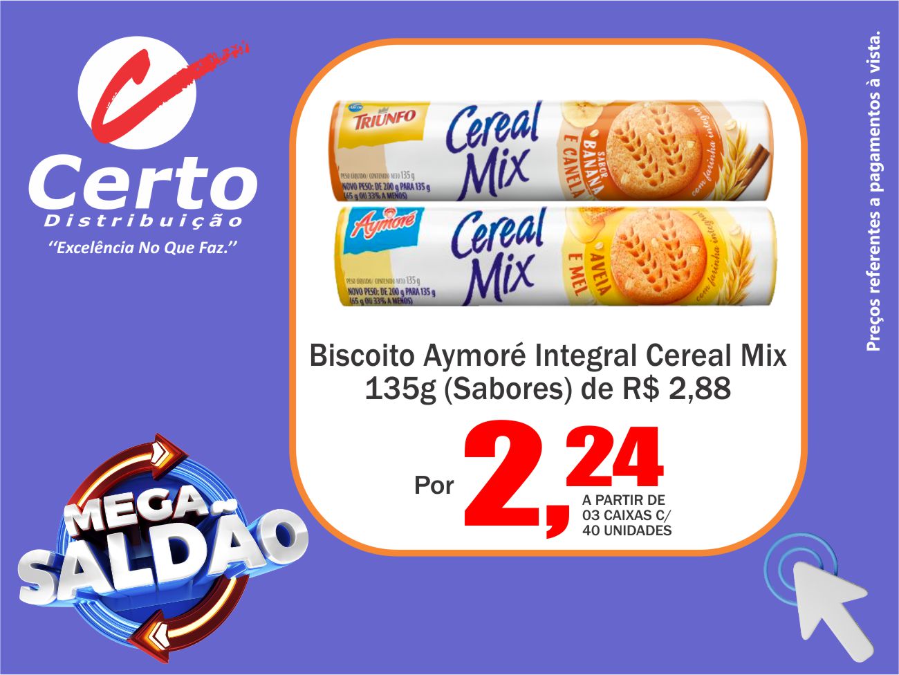 Biscoito Aymoré Integral Cereal Mix!🍪